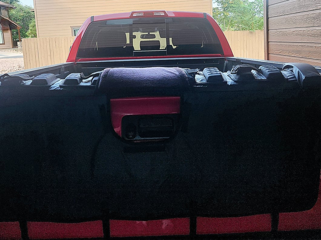 TruShield Tailgate Bike Pad with Reinforced Mounts (Universal; Some Adaptation May Be Required)