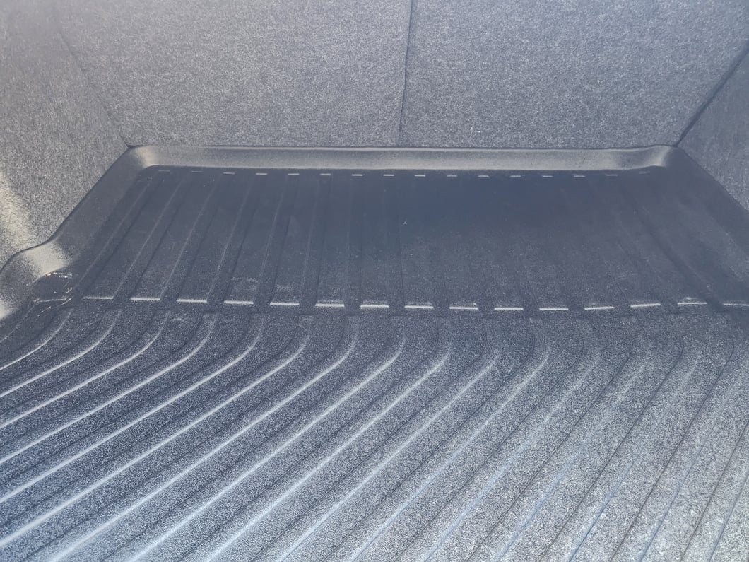 TruShield Precision Molded Cargo Liner; Black (15-23 Mustang w/o Subwoofer)