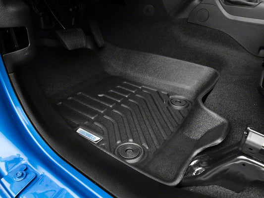 TruShield Precision Molded Front Floor Liners; Black (20-25 Jeep Gladiator JT)