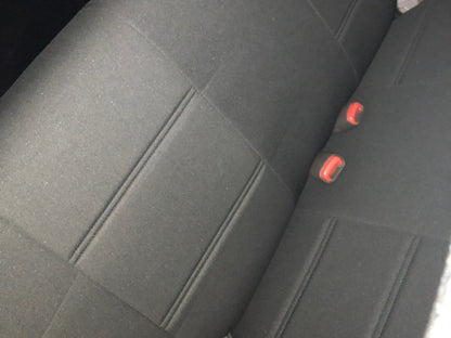TruShield Neoprene Front and Rear Seat Covers; Black (97-02 Jeep Wrangler TJ)