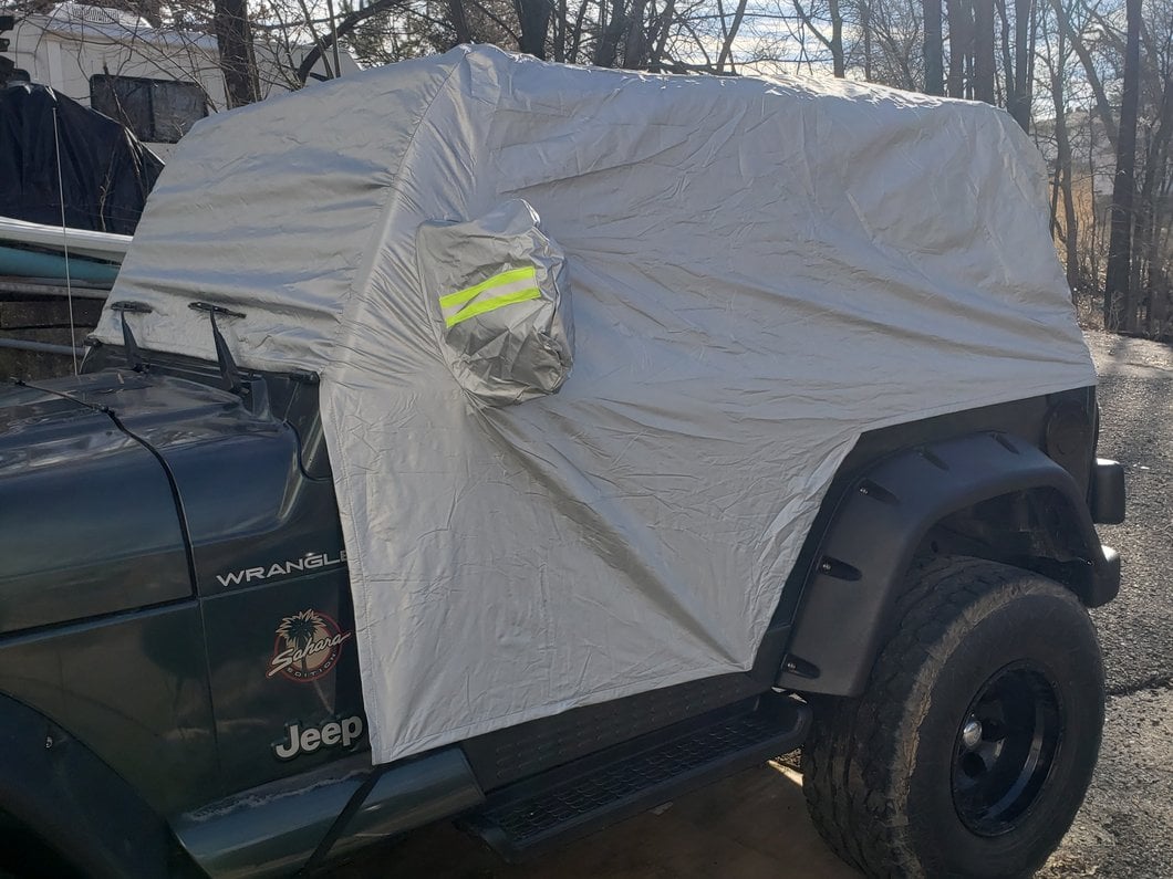 TruShield Water Resistant Cab Cover (76-06 Jeep CJ7, Wrangler YJ & TJ, Excluding Unlimited)