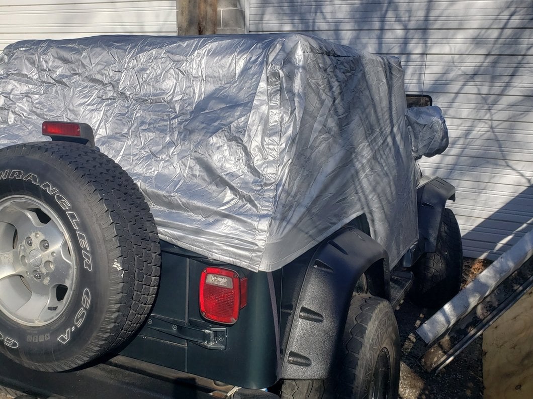 TruShield Water Resistant Cab Cover (76-06 Jeep CJ7, Wrangler YJ & TJ, Excluding Unlimited)