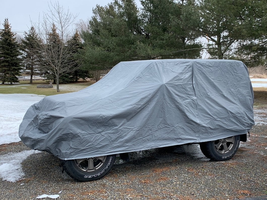 TruShield All-Weather Car Cover (07-25 Jeep Wrangler JK & JL 2-Door)