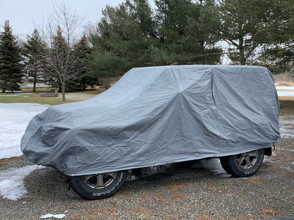 TruShield All-Weather Car Cover (07-25 Jeep Wrangler JK & JL 2-Door)