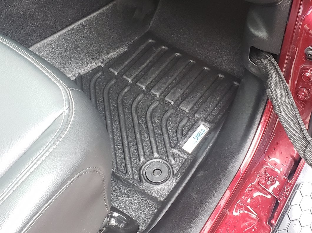 TruShield Precision Molded Front Floor Liners; Black (18-25 Jeep Wrangler JL)
