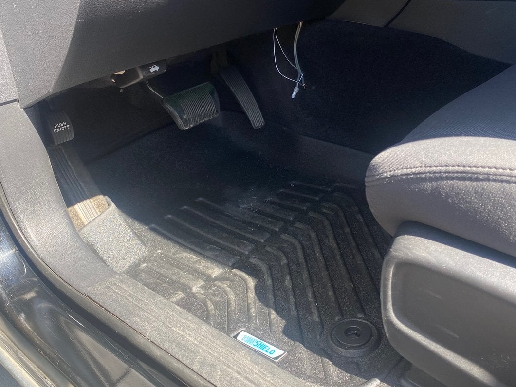 TruShield Precision Molded Front and Rear Floor Liners; Black (11-14 Challenger)