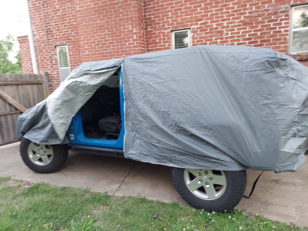 TruShield All-Weather Car Cover (07-25 Jeep Wrangler JK & JL 4-Door)