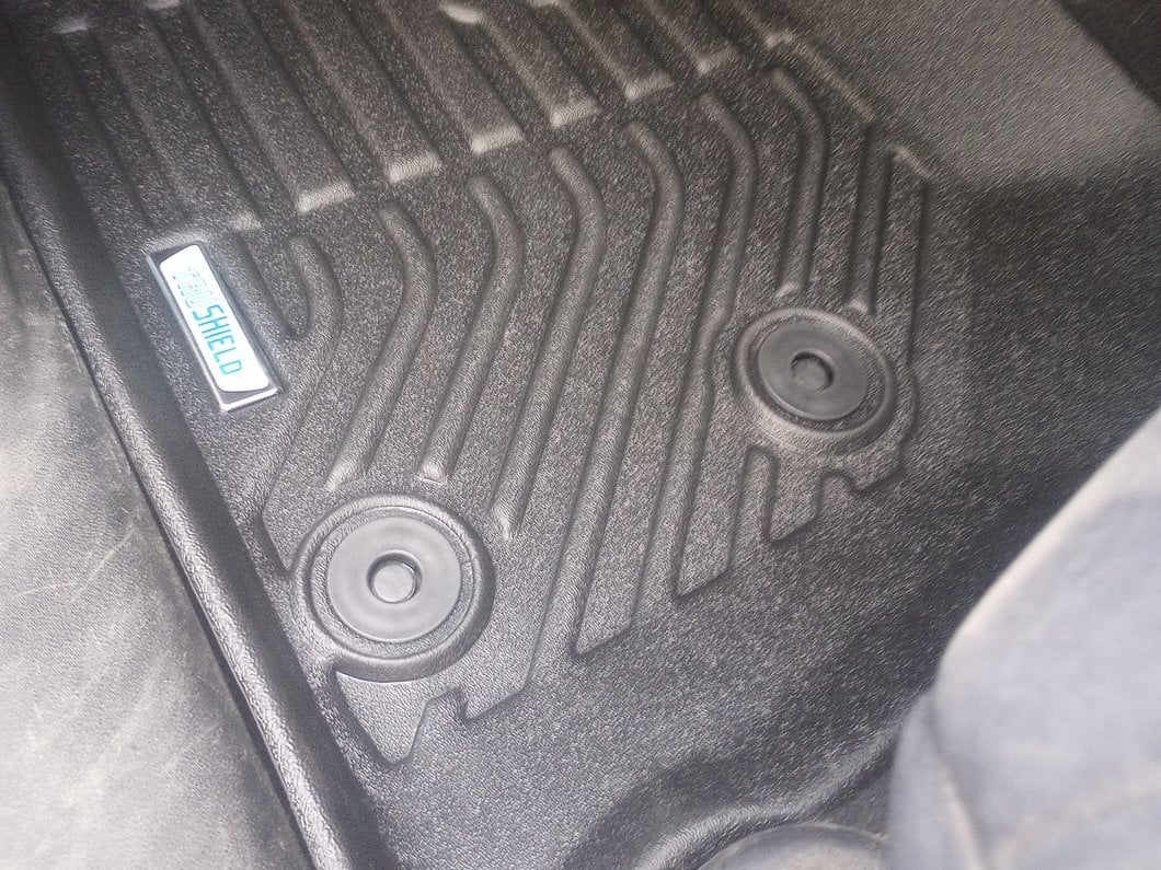 TruShield Precision Molded Front Floor Liners; Black (14-18 Jeep Wrangler JK)