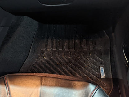 TruShield Precision Molded Front and Rear Floor Liners; Black (11-14 Challenger)