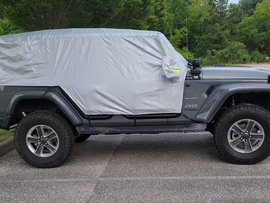 TruShield All-Weather Car Cover (07-25 Jeep Wrangler JK & JL 4-Door)