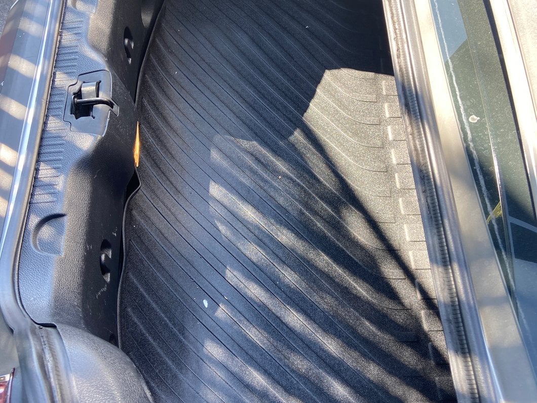 TruShield Precision Molded Cargo Liner; Black (05-14 Mustang Coupe)
