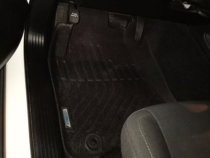 TruShield Precision Molded Front and Rear Floor Liners; Black (15-23 Challenger)