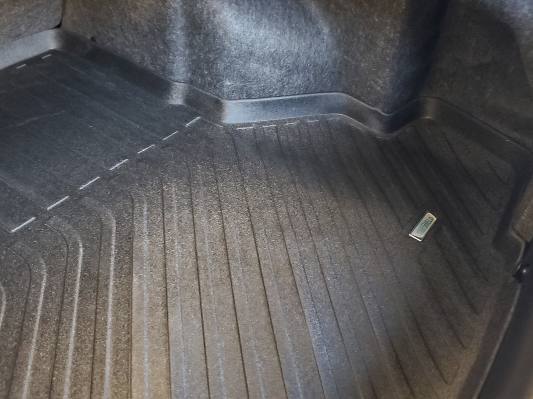 TruShield Precision Molded Cargo Liner; Black (15-23 Mustang w/o Subwoofer)