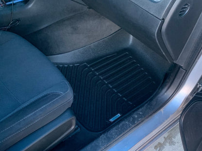 TruShield Precision Molded Front Floor Liners; Black (11-23 RWD Charger)