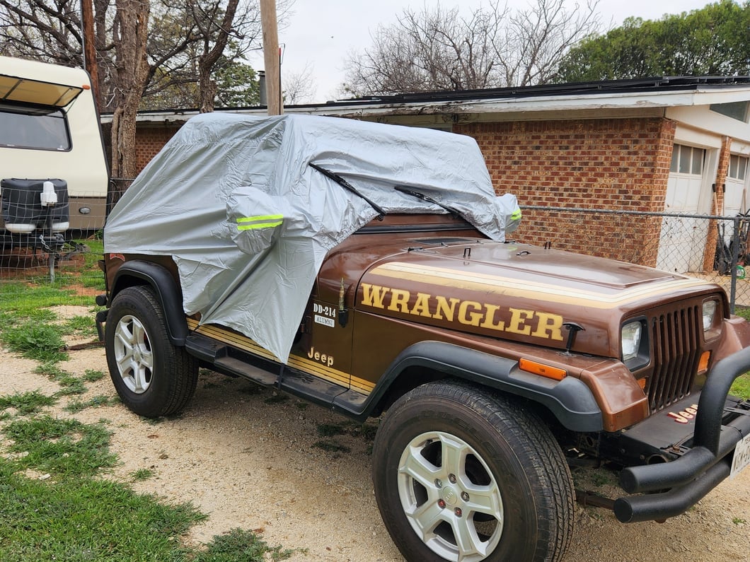 TruShield Water Resistant Cab Cover (76-06 Jeep CJ7, Wrangler YJ & TJ, Excluding Unlimited)