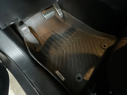 TruShield Precision Molded Front Floor Liners; Black (15-23 Challenger)