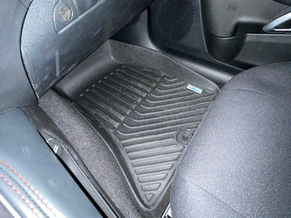 TruShield Precision Molded Front Floor Liners; Black (15-23 Challenger)
