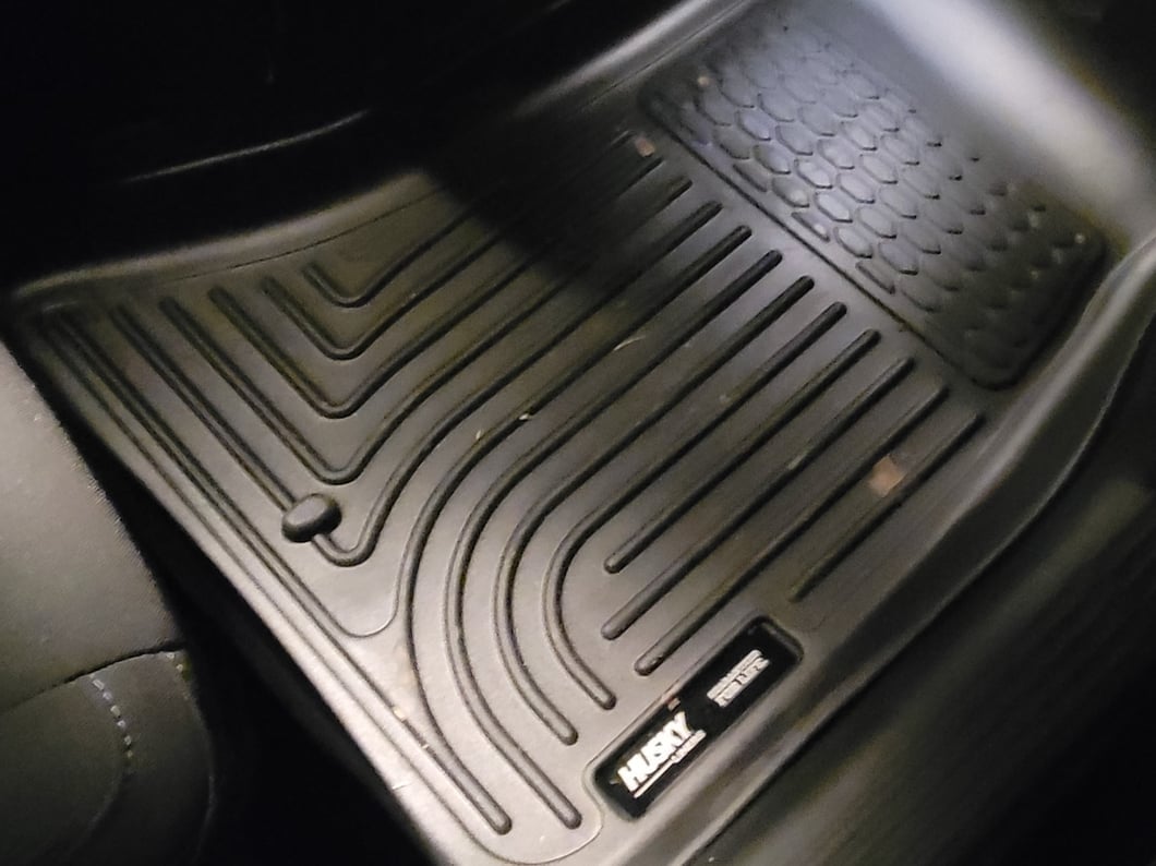 TruShield Precision Molded Front Floor Liners; Black (15-23 Challenger)
