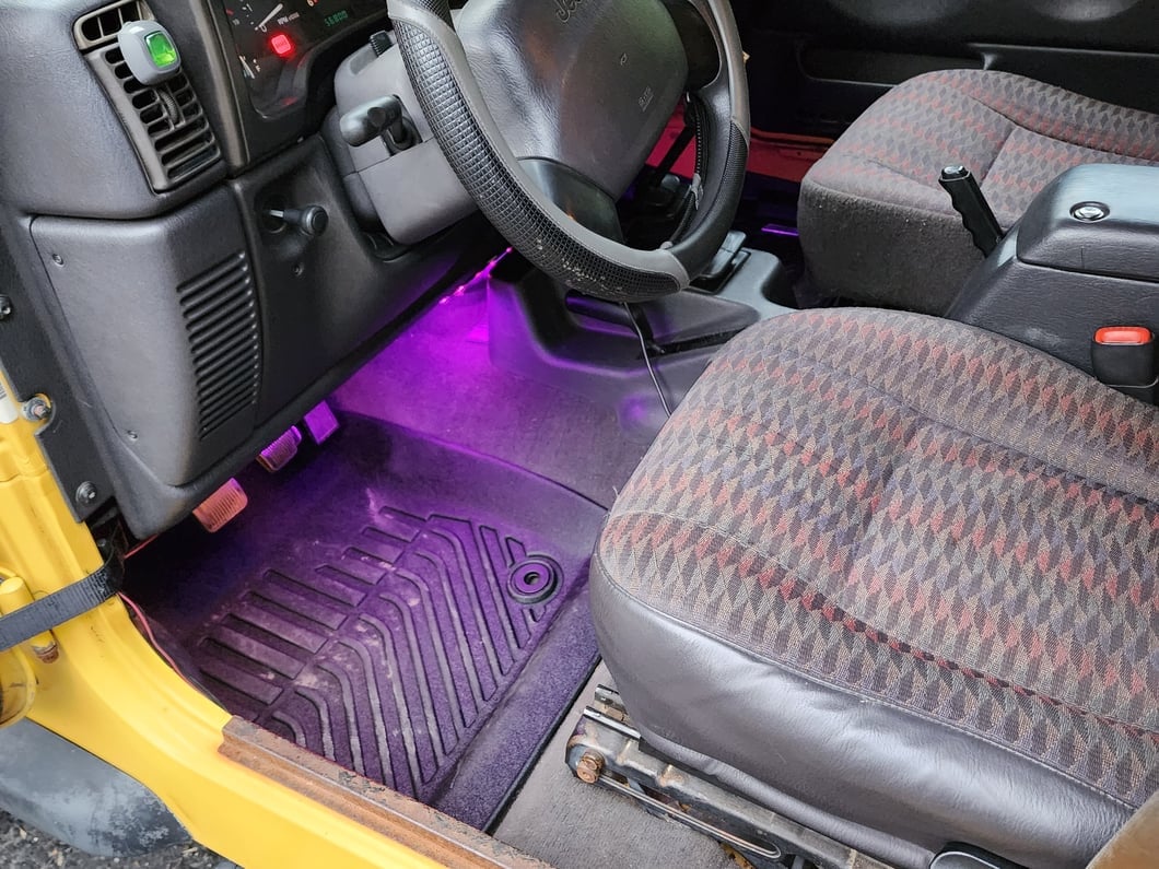 TruShield Precision Molded Floor Liners; Front and Rear (97-06 Jeep Wrangler TJ)