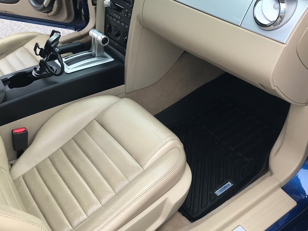 TruShield Precision Molded Floor Liners; Front (05-09 Mustang)