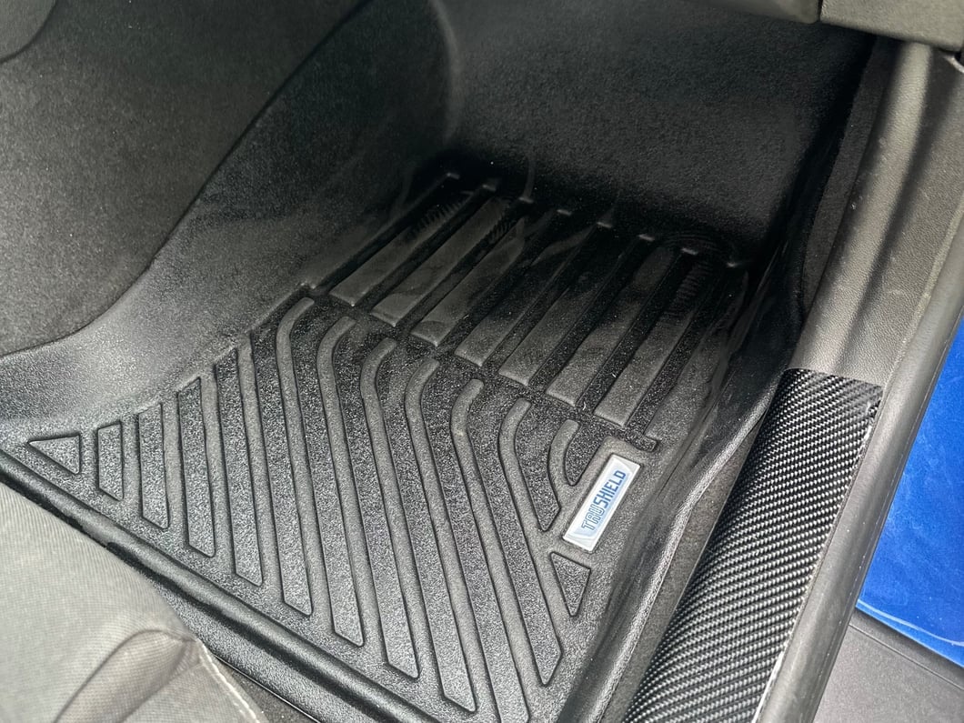 TruShield Precision Molded Front and Rear Floor Liners; Black (16-24 Camaro)