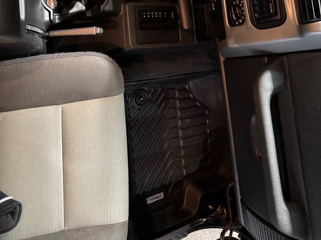 TruShield Precision Molded Floor Liners; Front (97-06 Jeep Wrangler TJ)