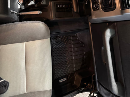 TruShield Precision Molded Floor Liners; Front (97-06 Jeep Wrangler TJ)