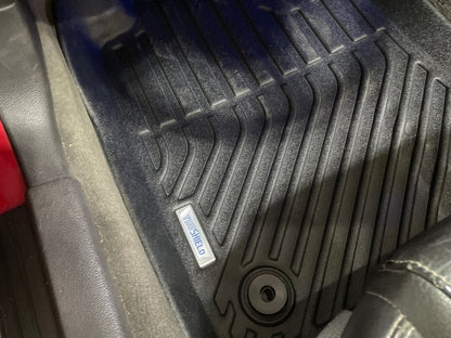 TruShield Precision Molded Floor Liners; Front and Rear (2010 Mustang)