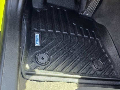 TruShield Precision Molded Front Floor Liners; Black (16-24 Camaro)