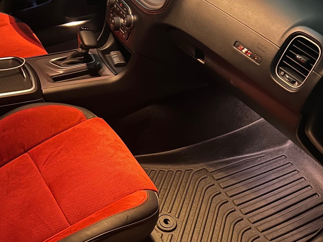 TruShield Precision Molded Front and Rear Floor Liners; Black (11-23 RWD Charger)