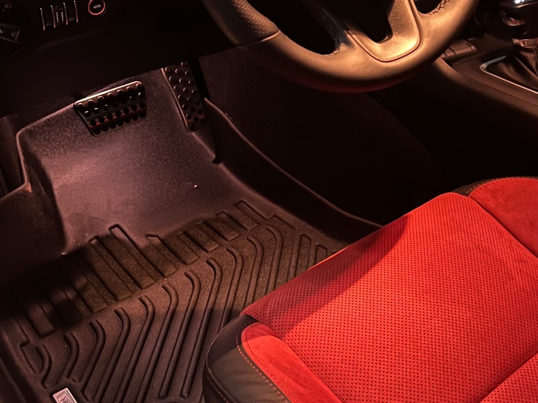 TruShield Precision Molded Front and Rear Floor Liners; Black (11-23 RWD Charger)