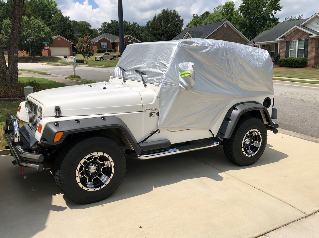 TruShield Water Resistant Cab Cover (76-06 Jeep CJ7, Wrangler YJ & TJ, Excluding Unlimited)