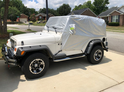 TruShield Water Resistant Cab Cover (76-06 Jeep CJ7, Wrangler YJ & TJ, Excluding Unlimited)