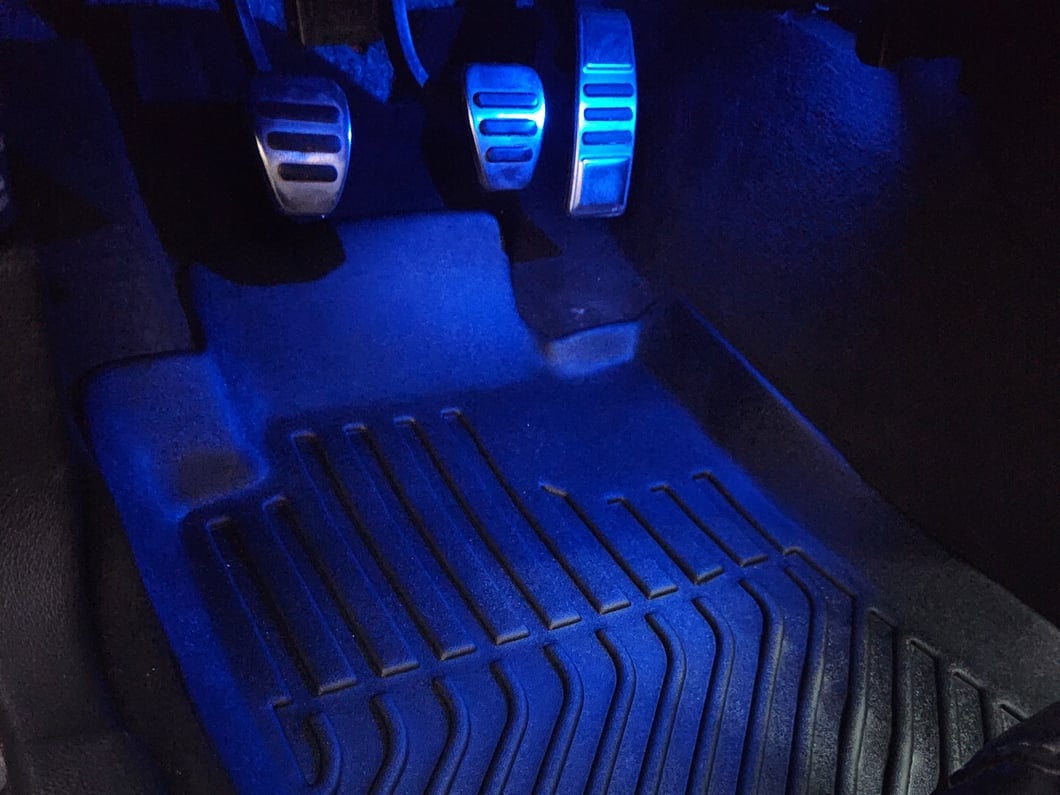 TruShield Precision Molded Floor Liners; Front (2010 Mustang)