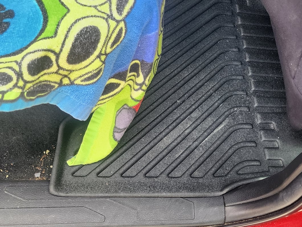 TruShield Precision Molded Front and Rear Floor Liners; Black (16-23 Tacoma Double Cab)