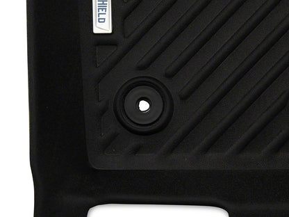 TruShield Precision Molded Front Floor Liners; Black (15-25 Mustang)