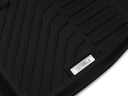 TruShield Precision Molded Front Floor Liners; Black (15-25 Mustang)