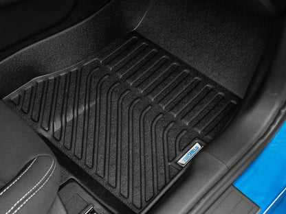 TruShield Precision Molded Front Floor Liners; Black (15-25 Mustang)