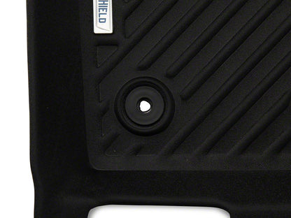 TruShield Precision Molded Front and Rear Floor Liners; Black (15-25 Mustang)