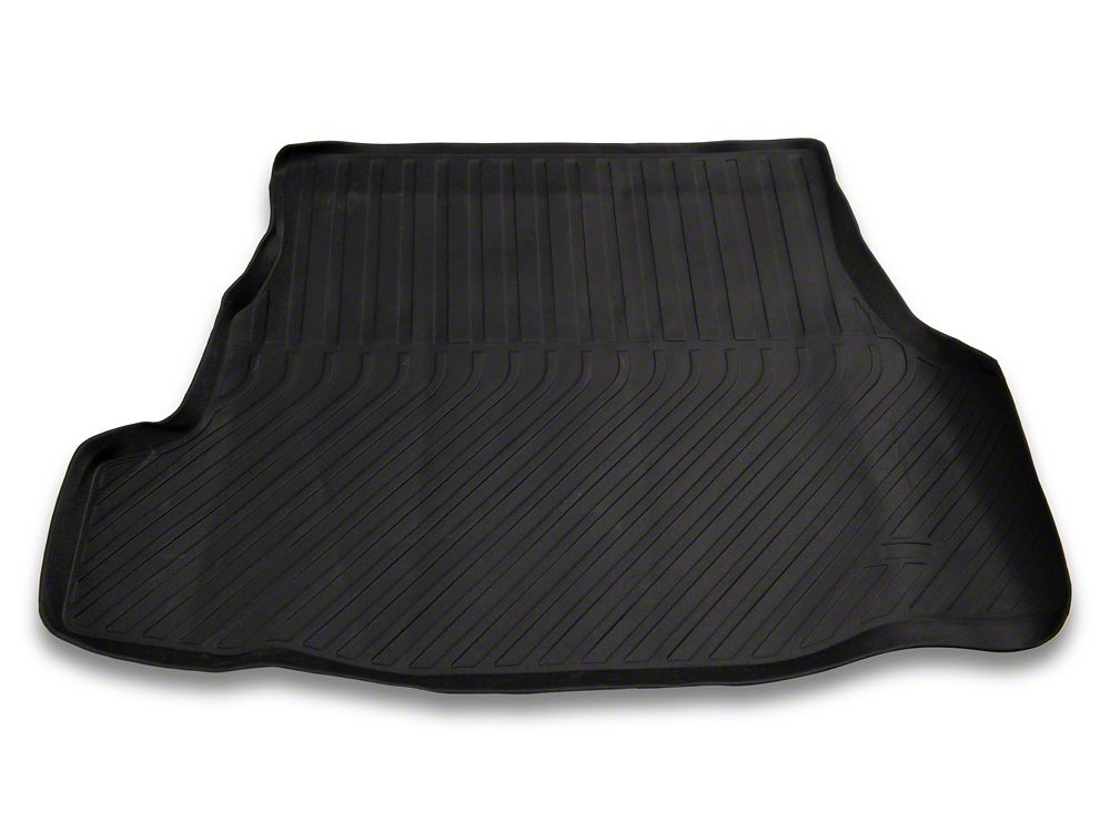 TruShield Precision Molded Cargo Liner; Black (15-23 Mustang w/o Subwoofer)