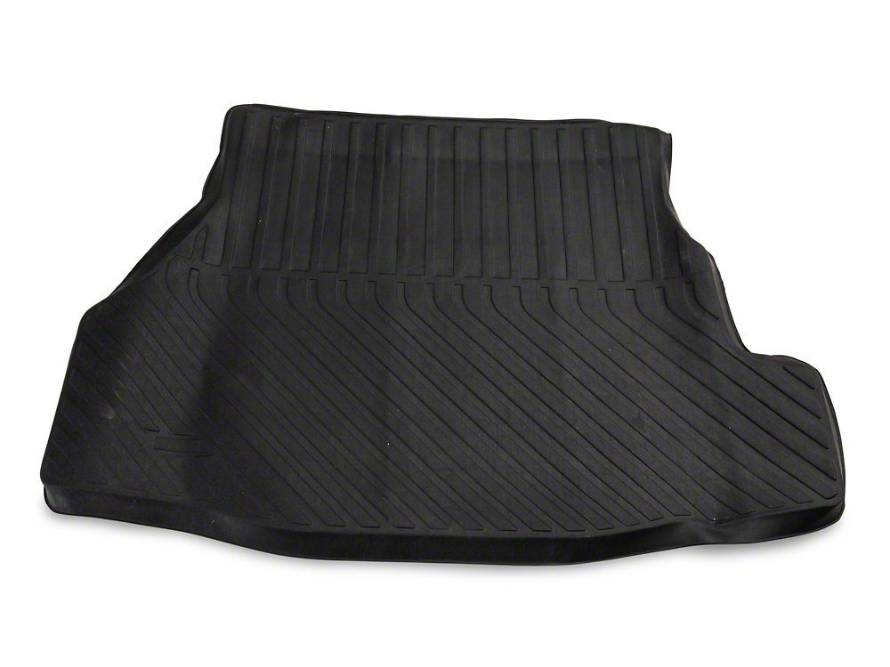 TruShield Precision Molded Cargo Liner; Black (15-23 Mustang w/o Subwoofer)