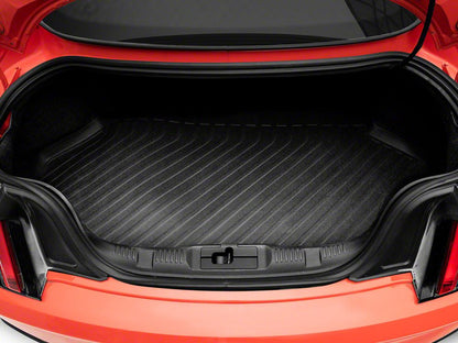 TruShield Precision Molded Cargo Liner; Black (15-23 Mustang w/o Subwoofer)