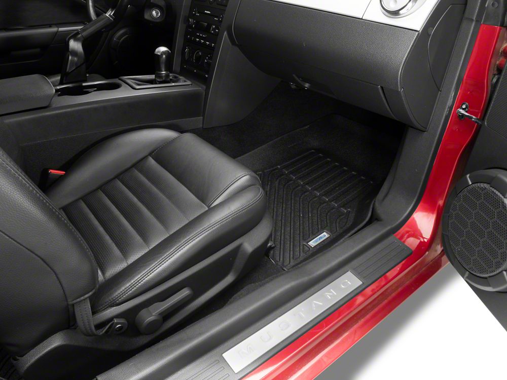 TruShield Precision Molded Floor Liners; Front and Rear (05-09 Mustang)