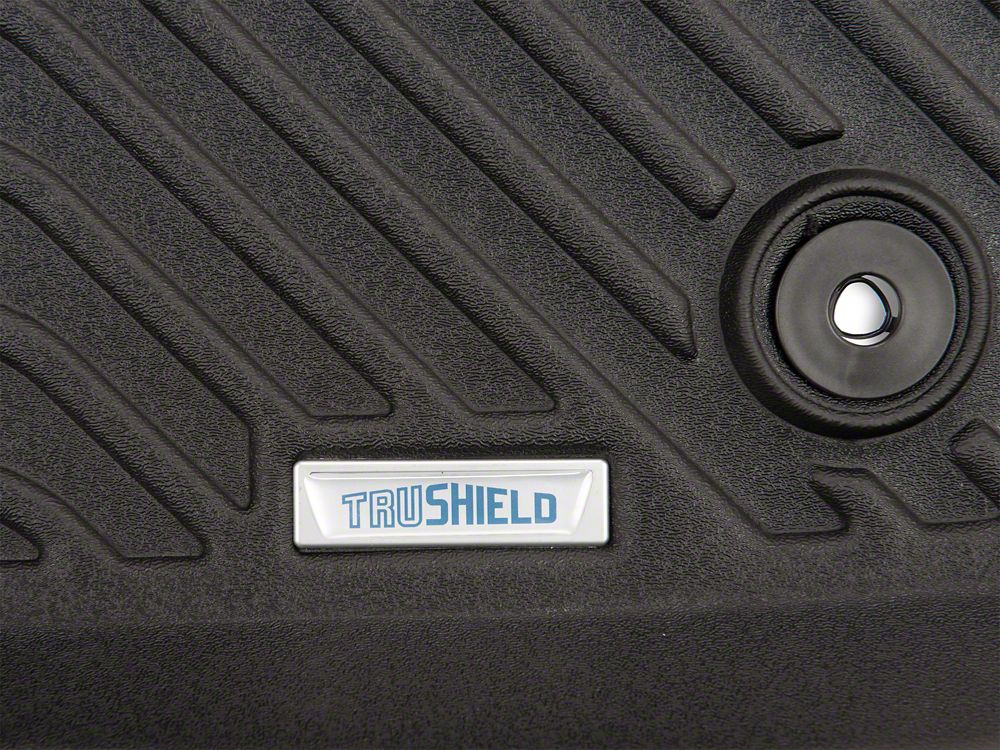 TruShield Precision Molded Floor Liners; Front (2010 Mustang)
