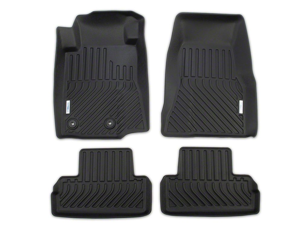 TruShield Precision Molded Floor Liners; Front and Rear (11-14 Mustang)