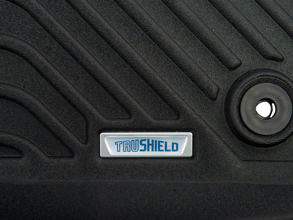 TruShield Precision Molded Floor Liners; Front and Rear (11-14 Mustang)
