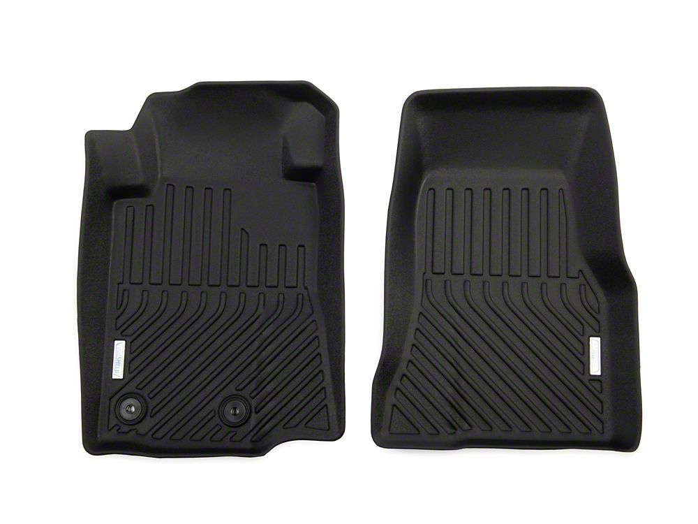 TruShield Precision Molded Front Floor Liners; Black (11-14 Mustang Coupe)