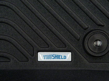 TruShield Precision Molded Front Floor Liners; Black (11-14 Mustang Coupe)