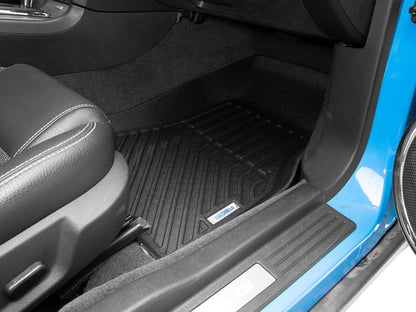 TruShield Precision Molded Front Floor Liners; Black (11-14 Mustang Coupe)