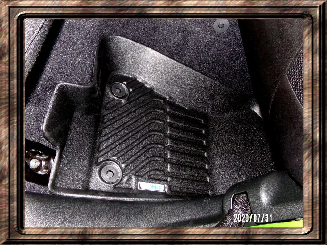 TruShield Precision Molded Front Floor Liners; Black (18-25 Jeep Wrangler JL)